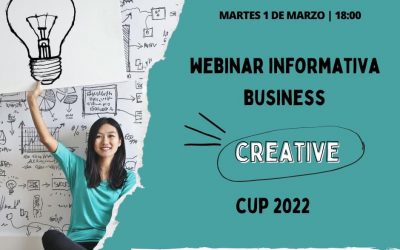 Webinar Informativo Creative Business Cup 2022